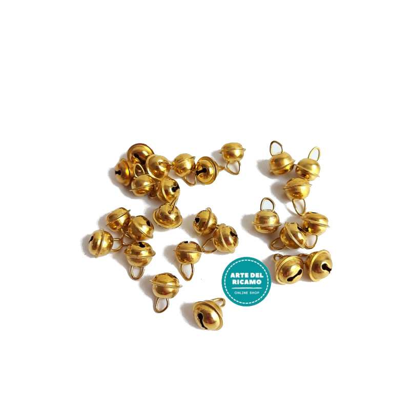 Gold Bells - 6 mm diameter